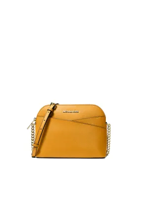 ( PREORDER ) Michael Kors Jet Set Travel Medium Dome Crossbody Bag In Golden Rod 35F1GTVC6T