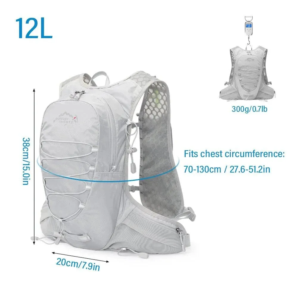 12L Cycling Hydration Backpack Lightweight Riding Vest Pack Bag for Outdoor Running Camping Hiking Travel Equipment 2022 New