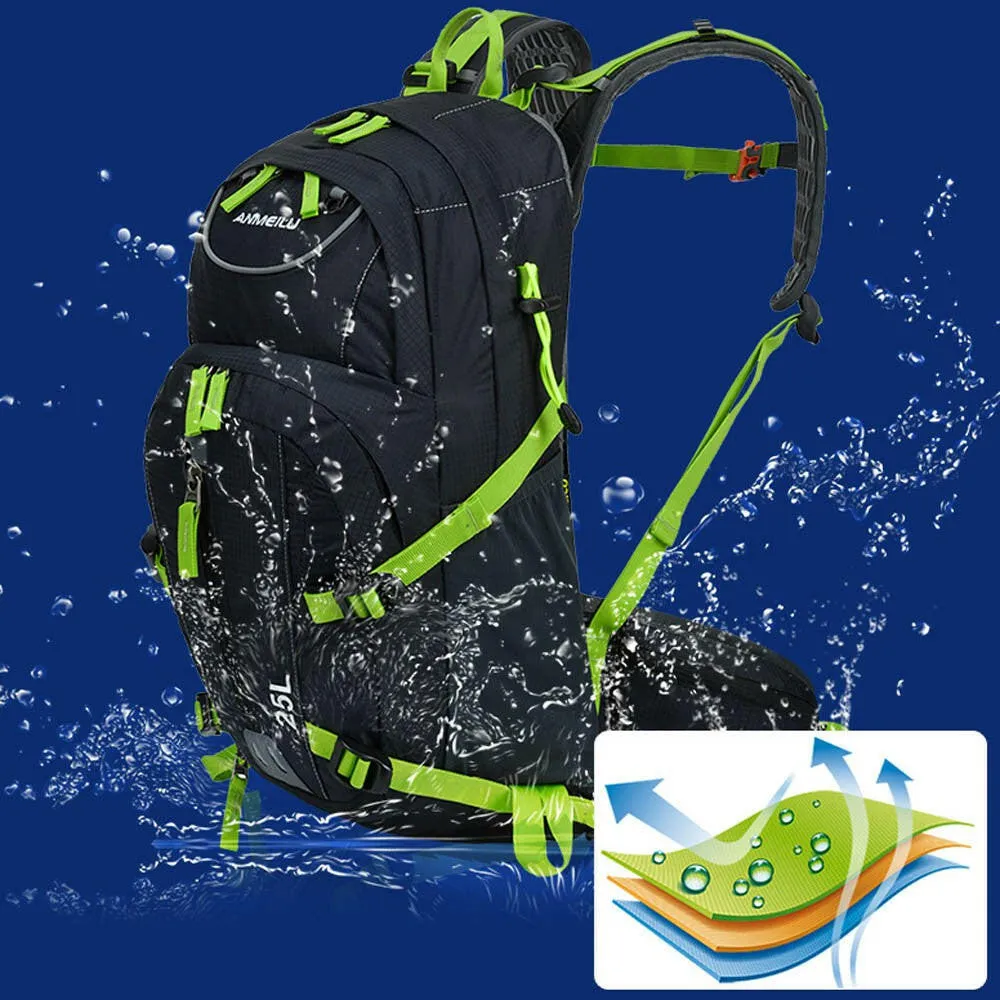 25L Water-resistant Breathable Sports Backpack