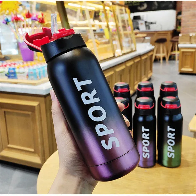 500ml Stainless Steel Sipper Water Bottle