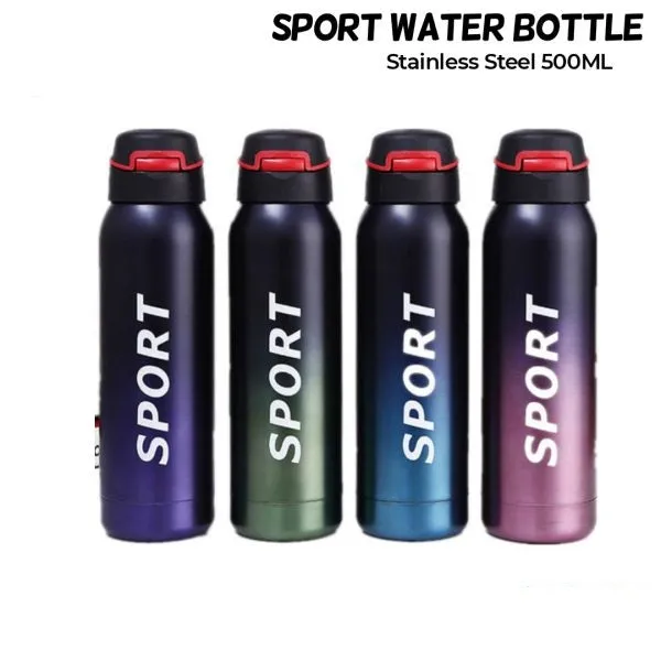 500ml Stainless Steel Sipper Water Bottle