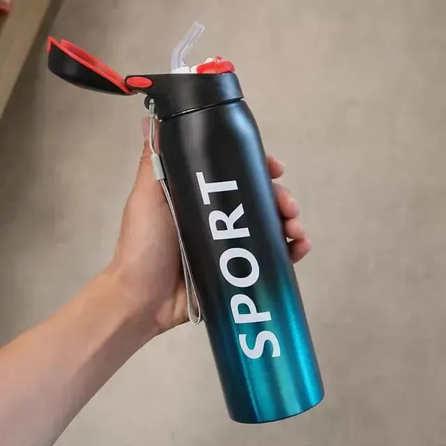 500ml Stainless Steel Sipper Water Bottle