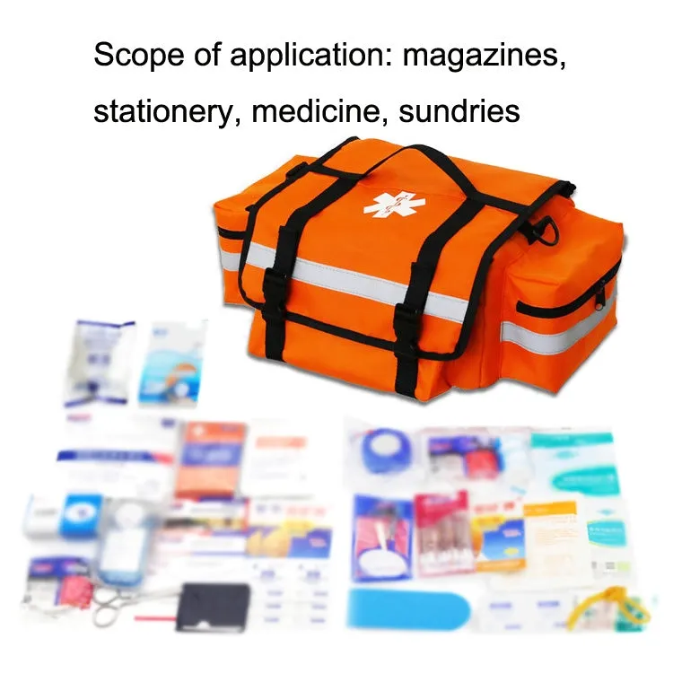 828820 Outdoor Portable Medical Trauma Bag(Orange)