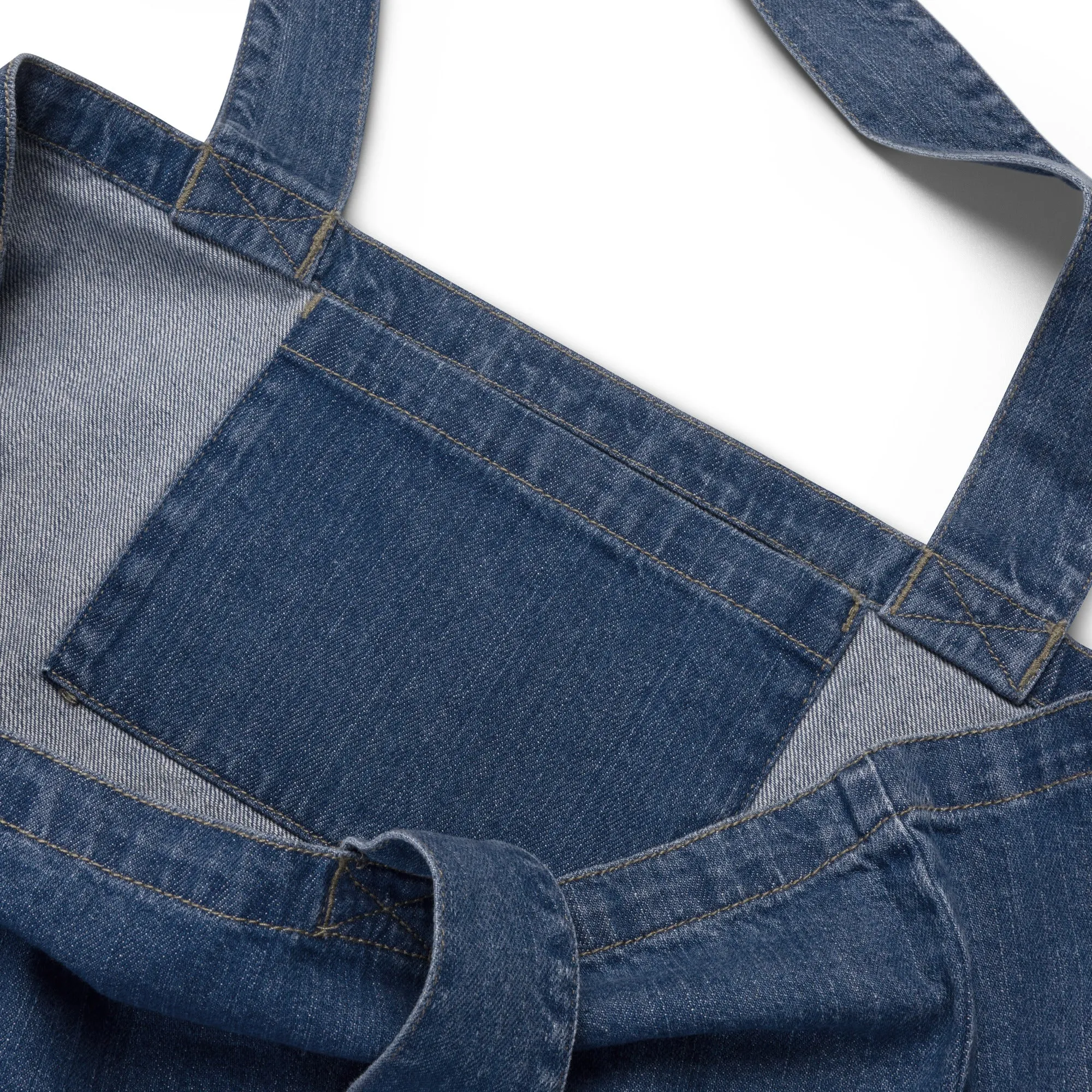 Adorable cats, sustainable denim tote bag