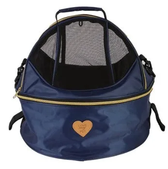 'Air-Venture' Dual-Zip Airline Approved Panoramic Circular Travel Pet Dog Carrier