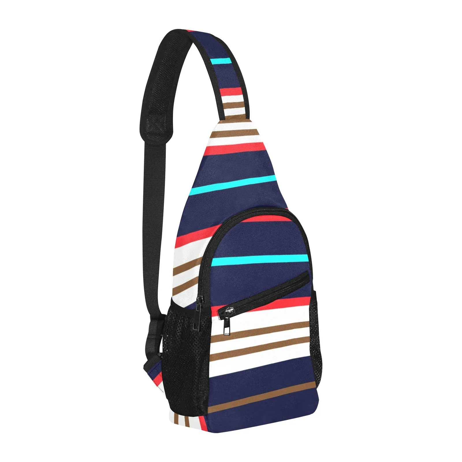 AJ Canvas Sling Bag - Hampton Stripes