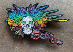 AJ Masthay "Bertha - Rainbow Galaxy" 3D Enamel Pin