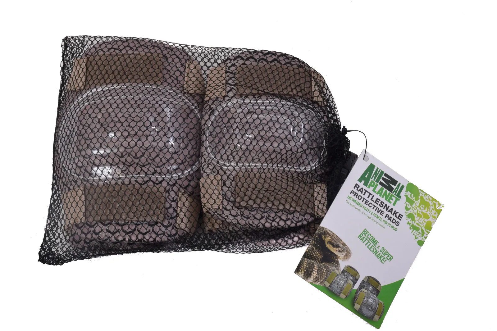 Animal Planet Rattlesnake Protective Kids Cycling - Skate Elbow & Knee Pads