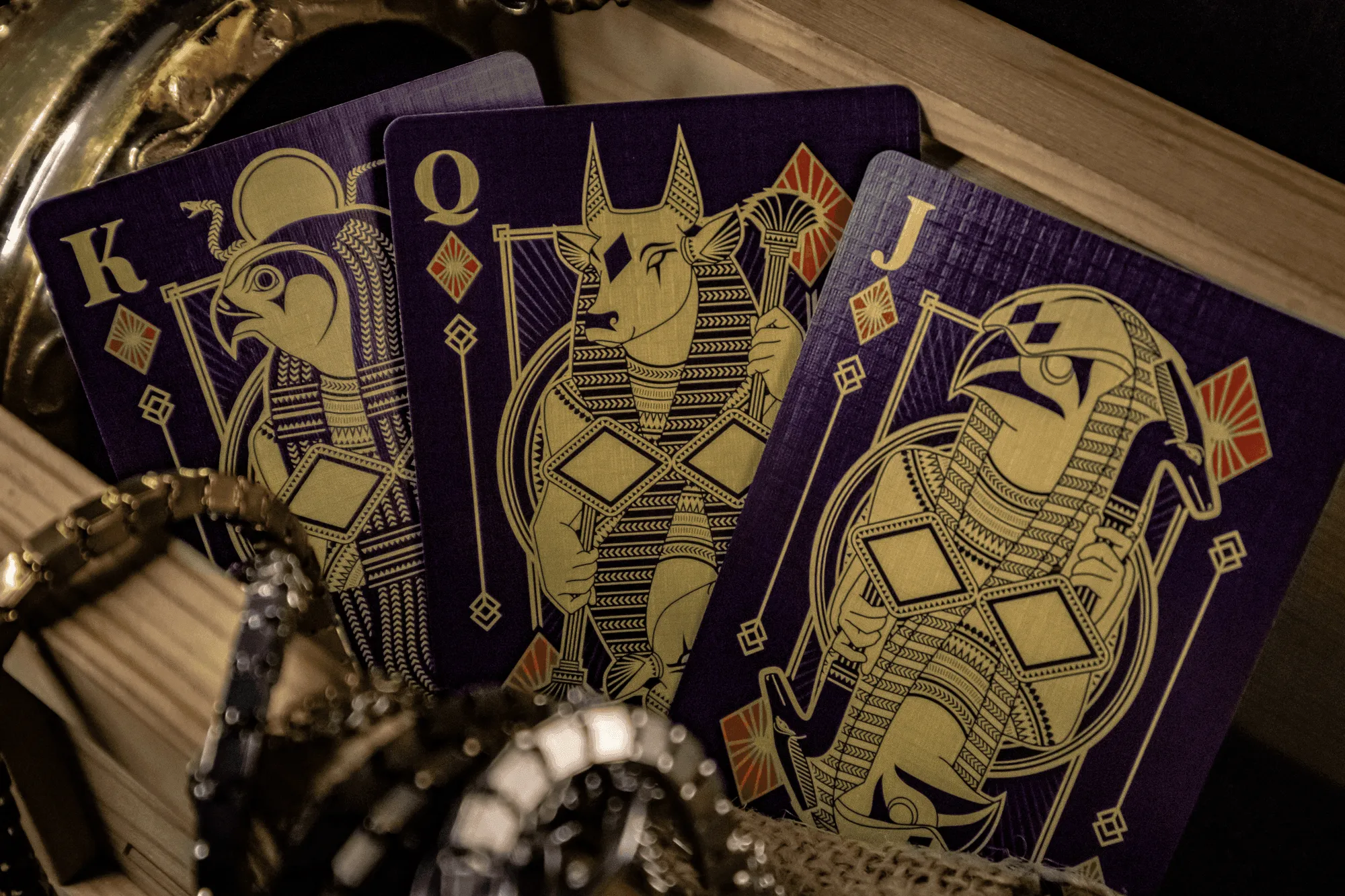 Anubis Playing Cards by Steve Minty