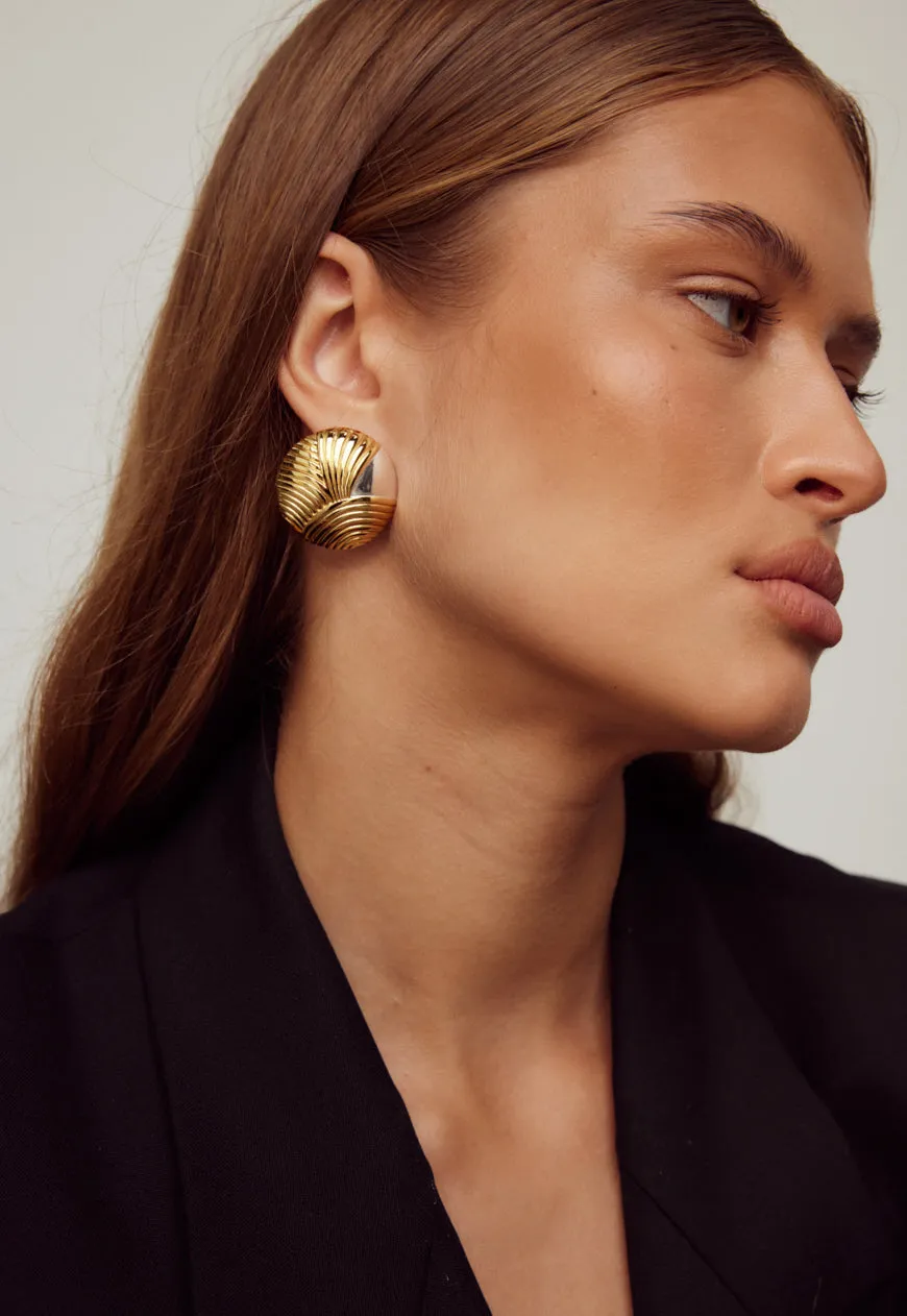 Bambi Earrings | Two-Tone