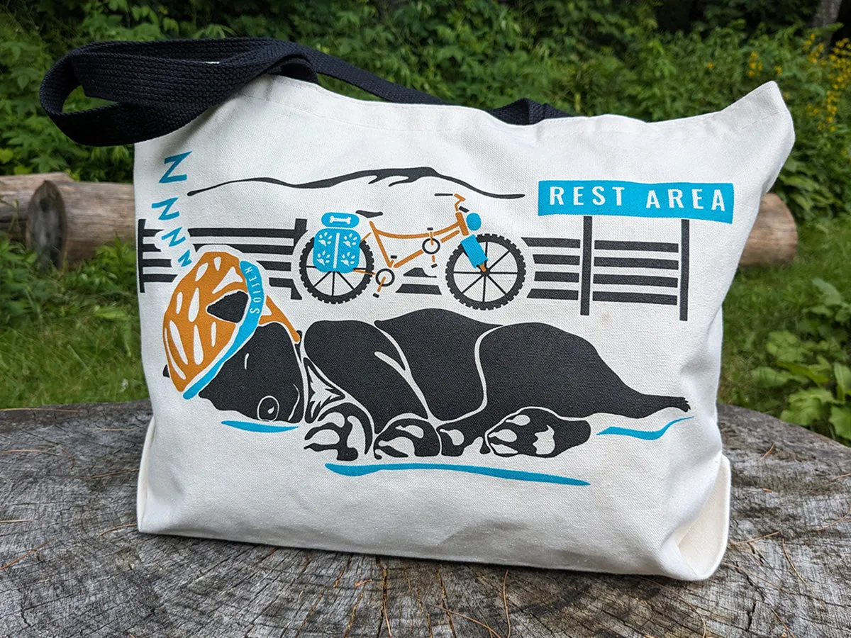 Bike Pup Tote Bag