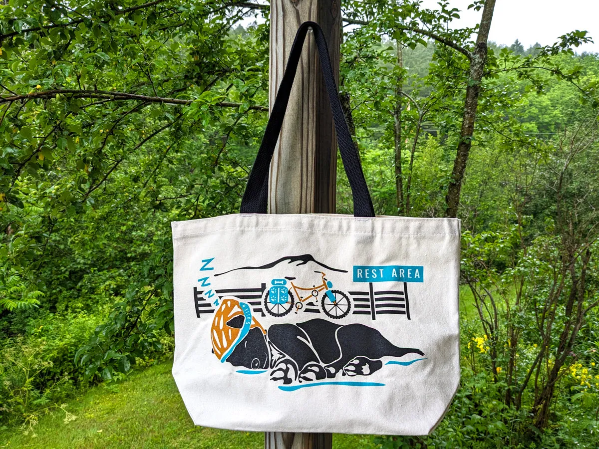 Bike Pup Tote Bag