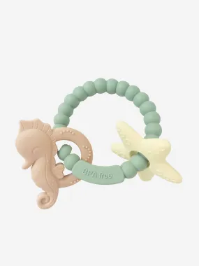 Bloom Bambini Baby Seahorse and Starfish Teether in Green