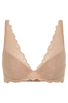 BR0017 - Elegant High-Apex Plung Bra