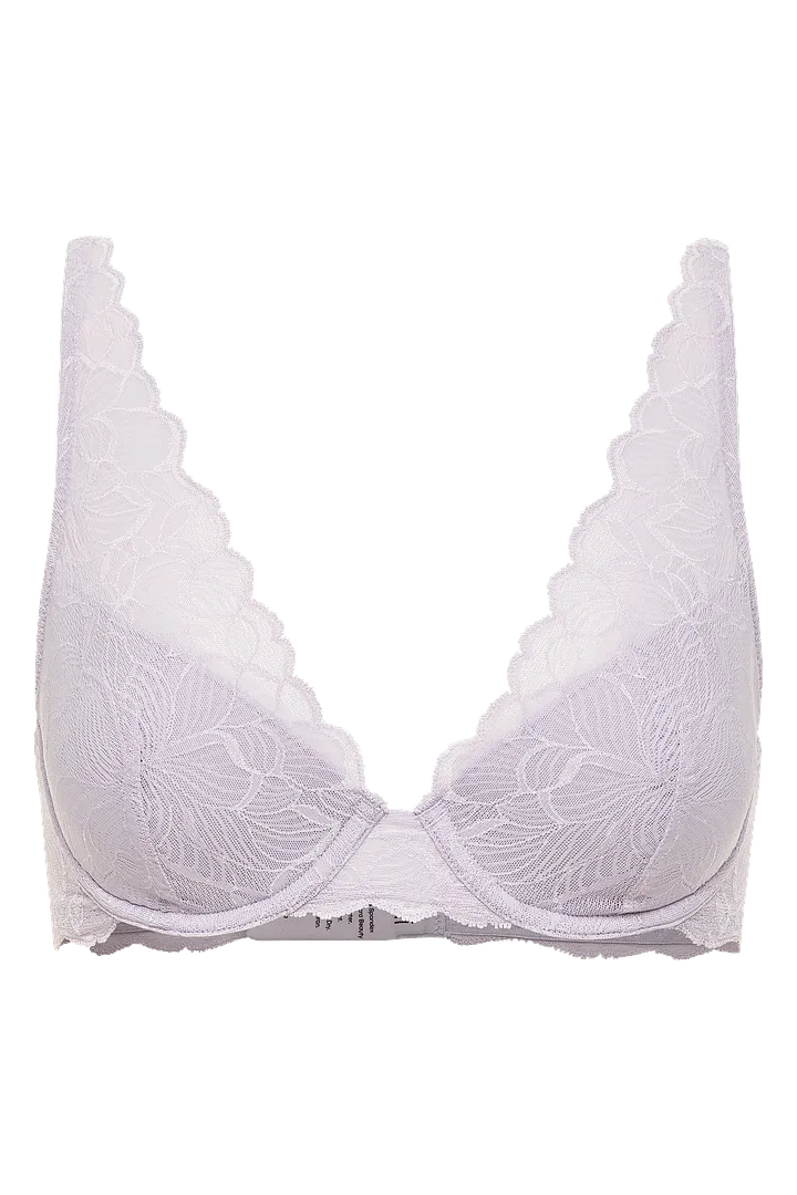 BR0017 - Elegant High-Apex Plung Bra