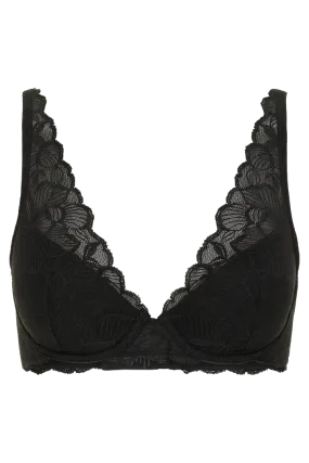 BR0017 - Elegant High-Apex Plung Bra