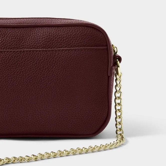 Burgundy Millie Mini Crossbody Bag KLB2311