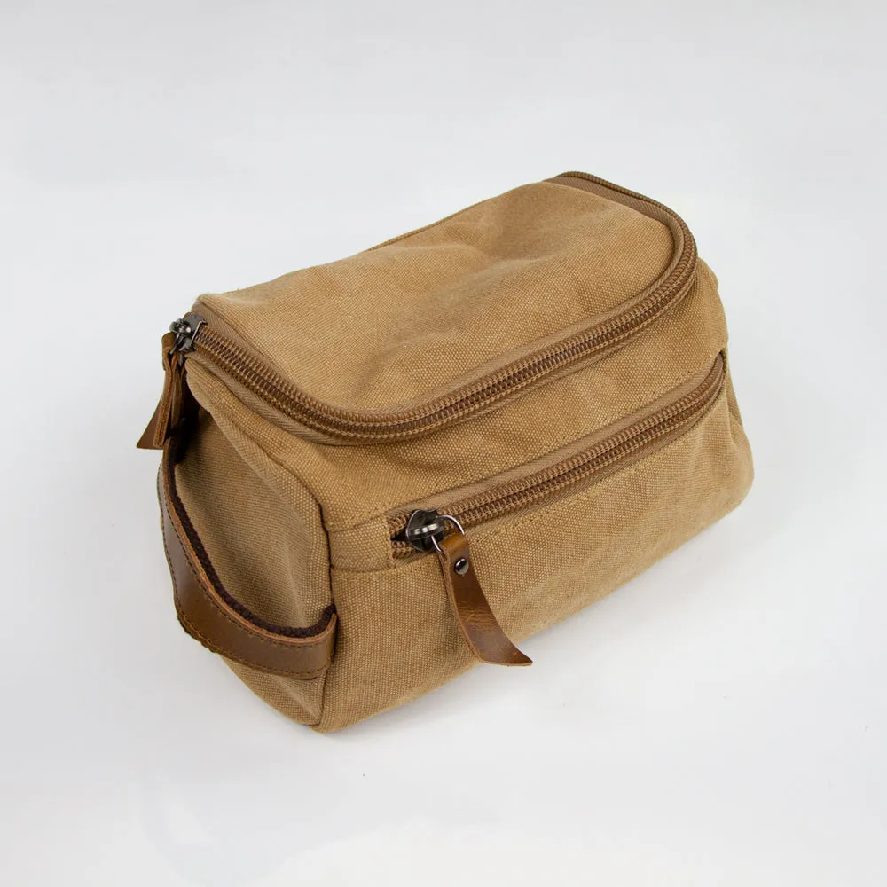 Canvas Toiletry Bag