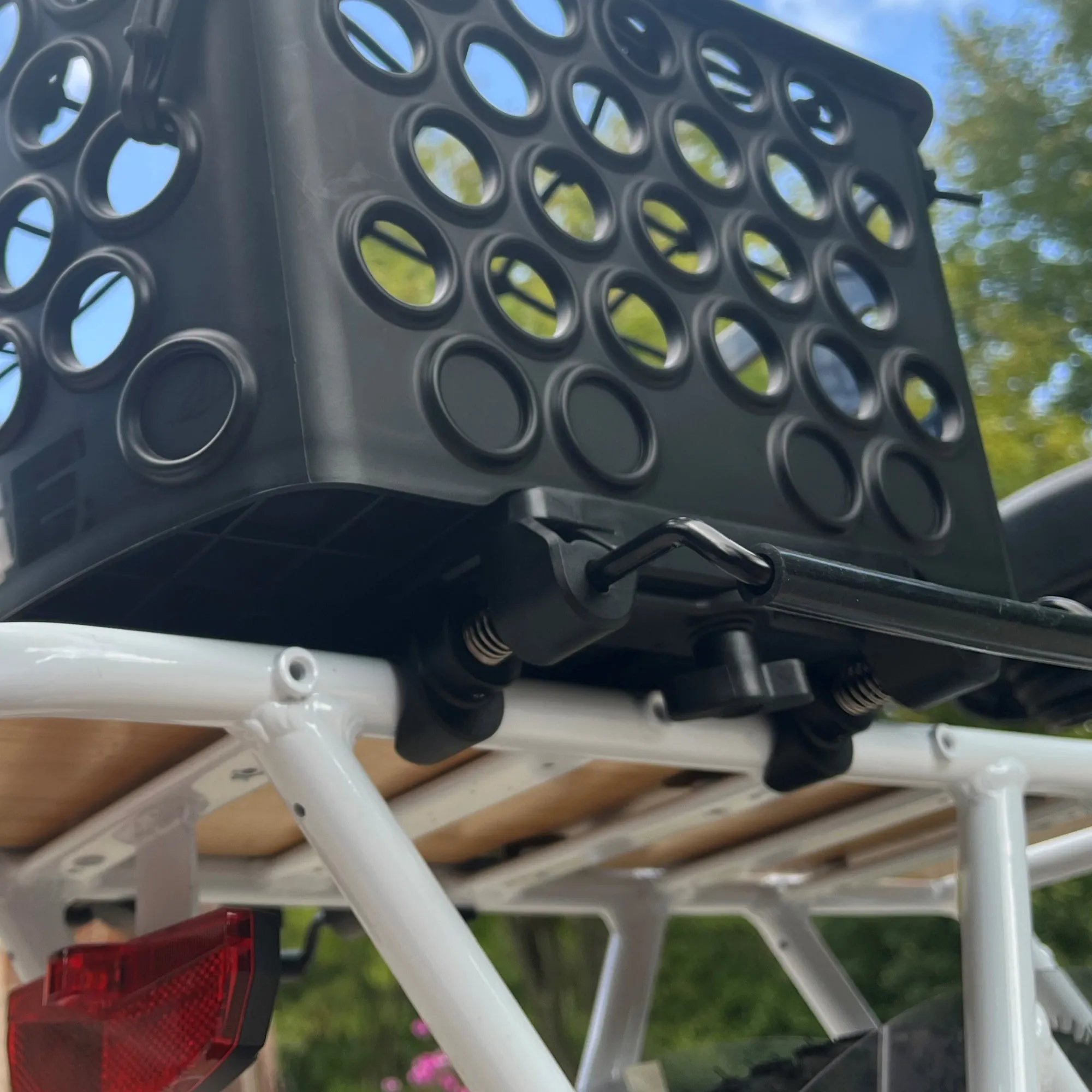 Carry-All Combo: Ultimate Rear Basket Storage Solution