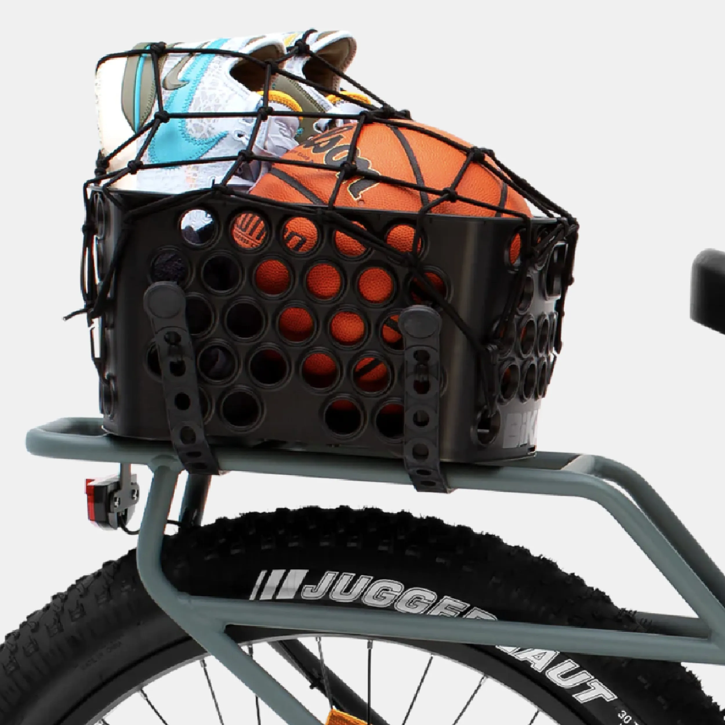 Carry-All Combo: Ultimate Rear Basket Storage Solution