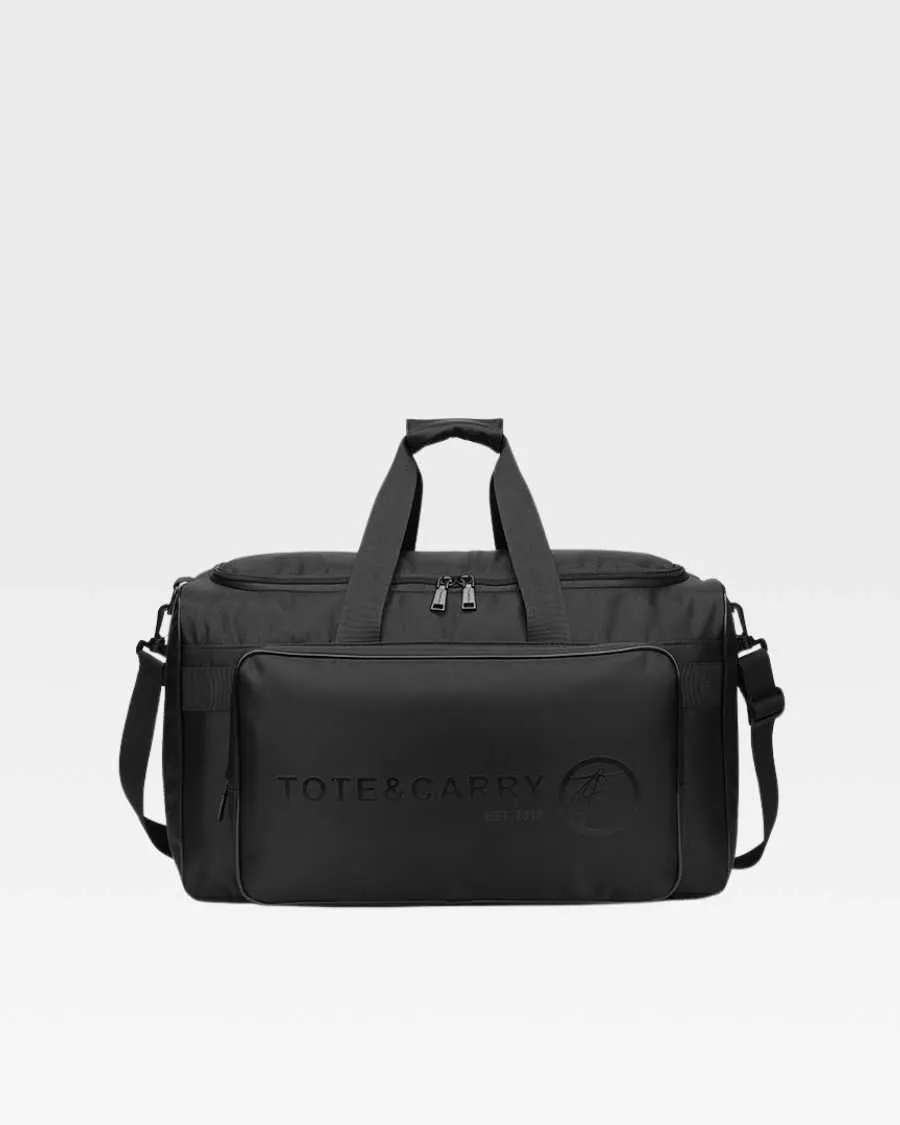 Carry On Sneaker Travel Bag in Black