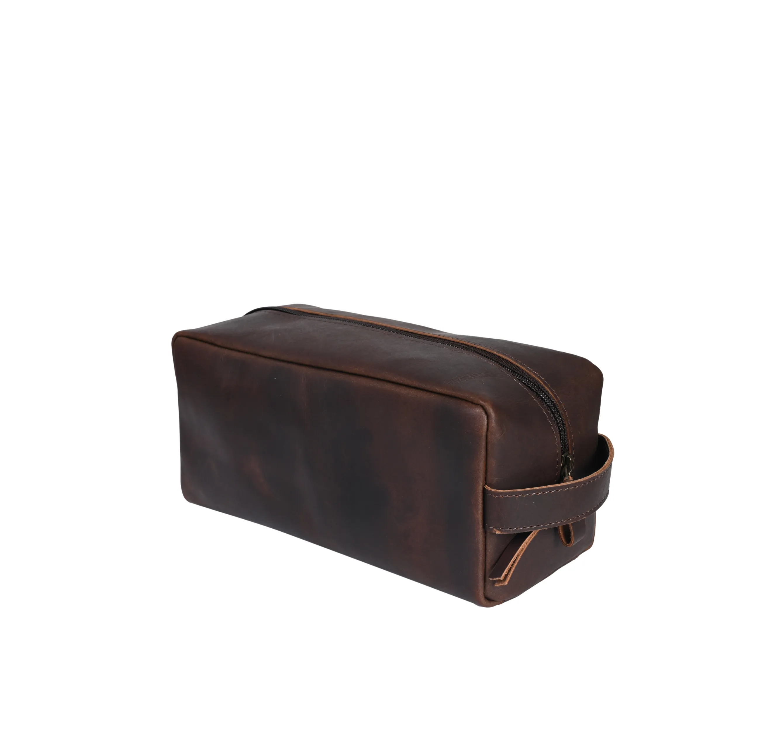 Celeste Toiletry Bag - Dark Brown