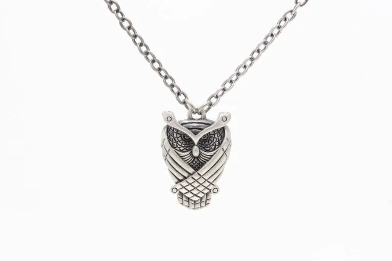 CELTIC OWL NECKLACE