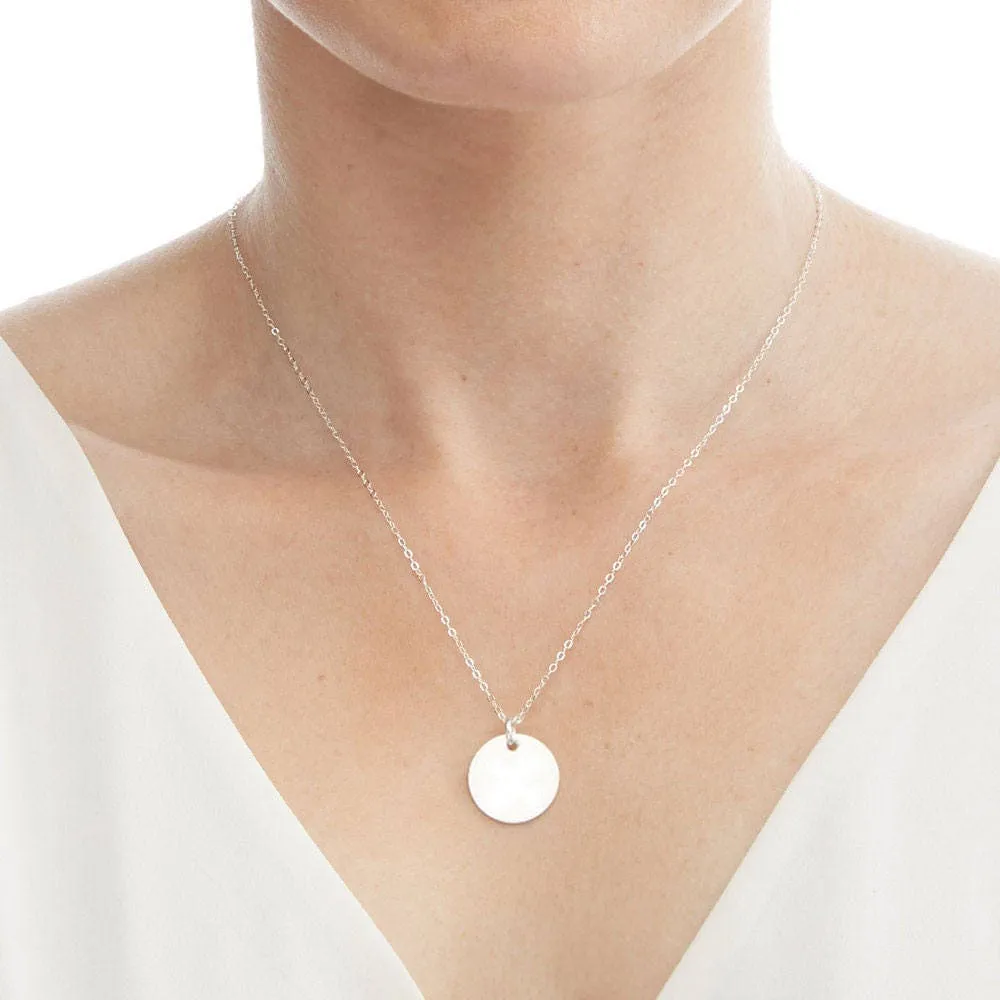 Chic and Simple Medical Alert ID Necklace - G340N_0.625. Starts at