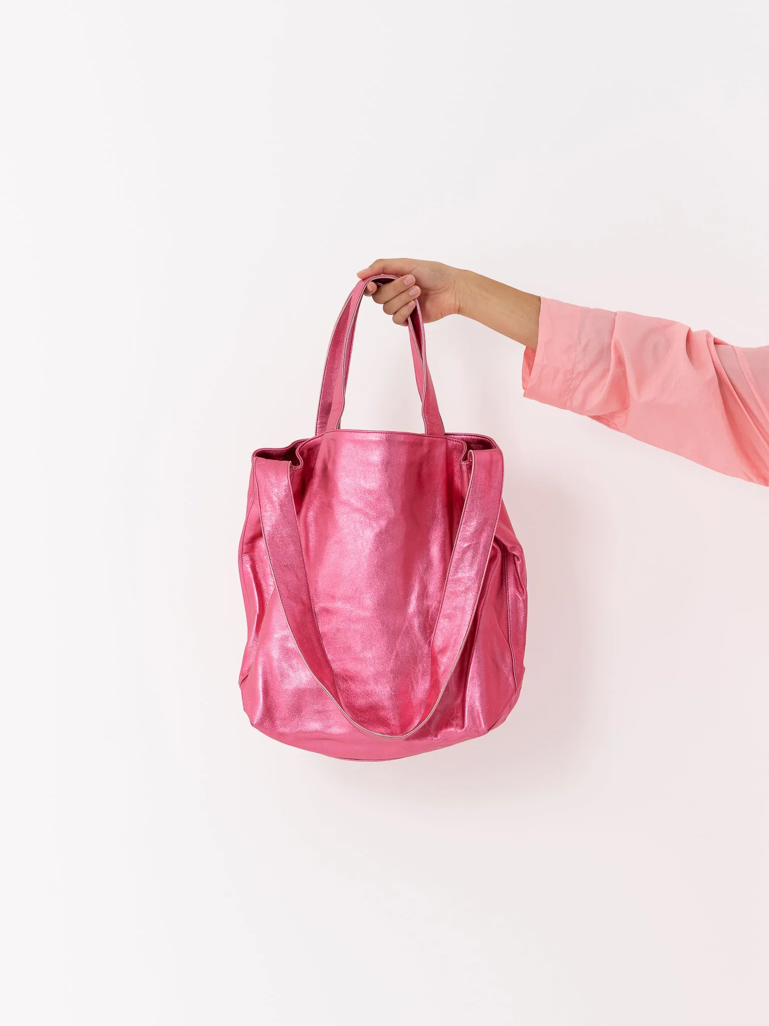 Christian Peau Tote, Pink