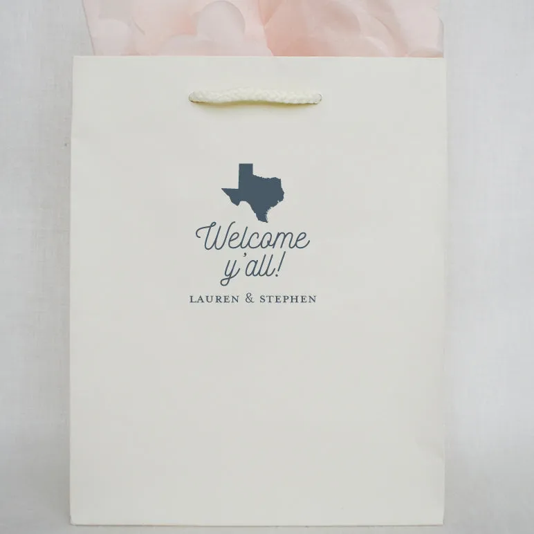 City & State Wedding Welcome Bags