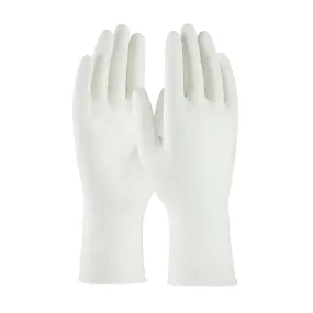 CleanTeam 100-333010/M Single Use Class 10 Cleanroom Nitrile Glove with Finger Textured Grip - 12"