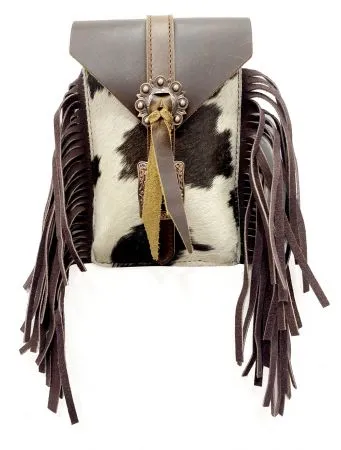 Cowhide Saddle Bag