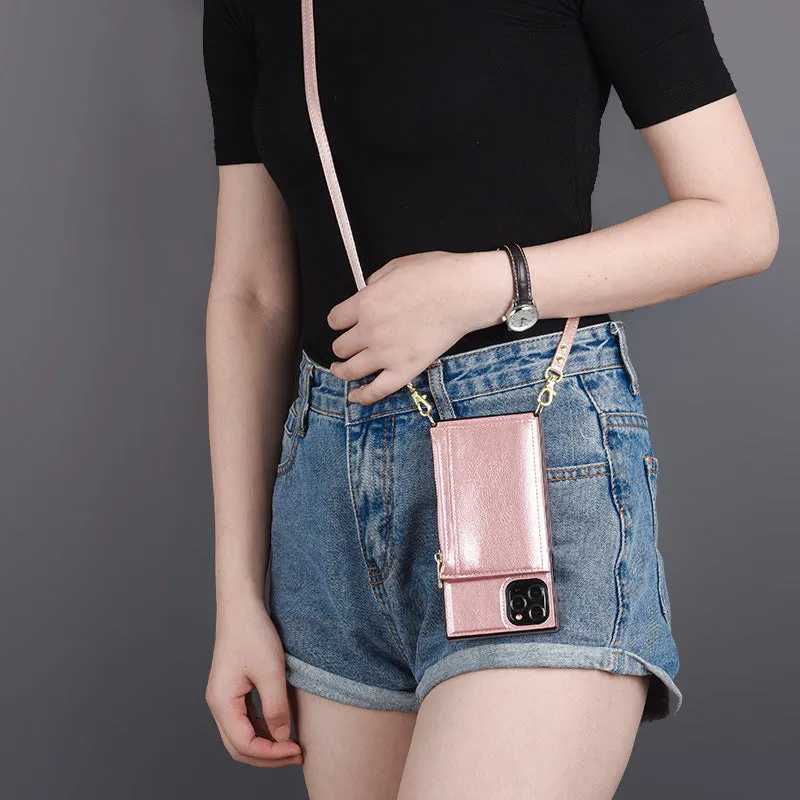 Crossbody Backpack Style Coin Card Case Phone Case