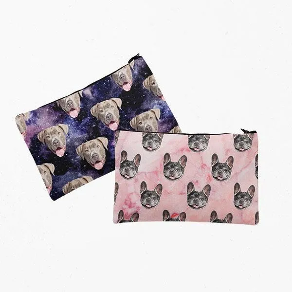 Custom Pet Art Accessory Pouch