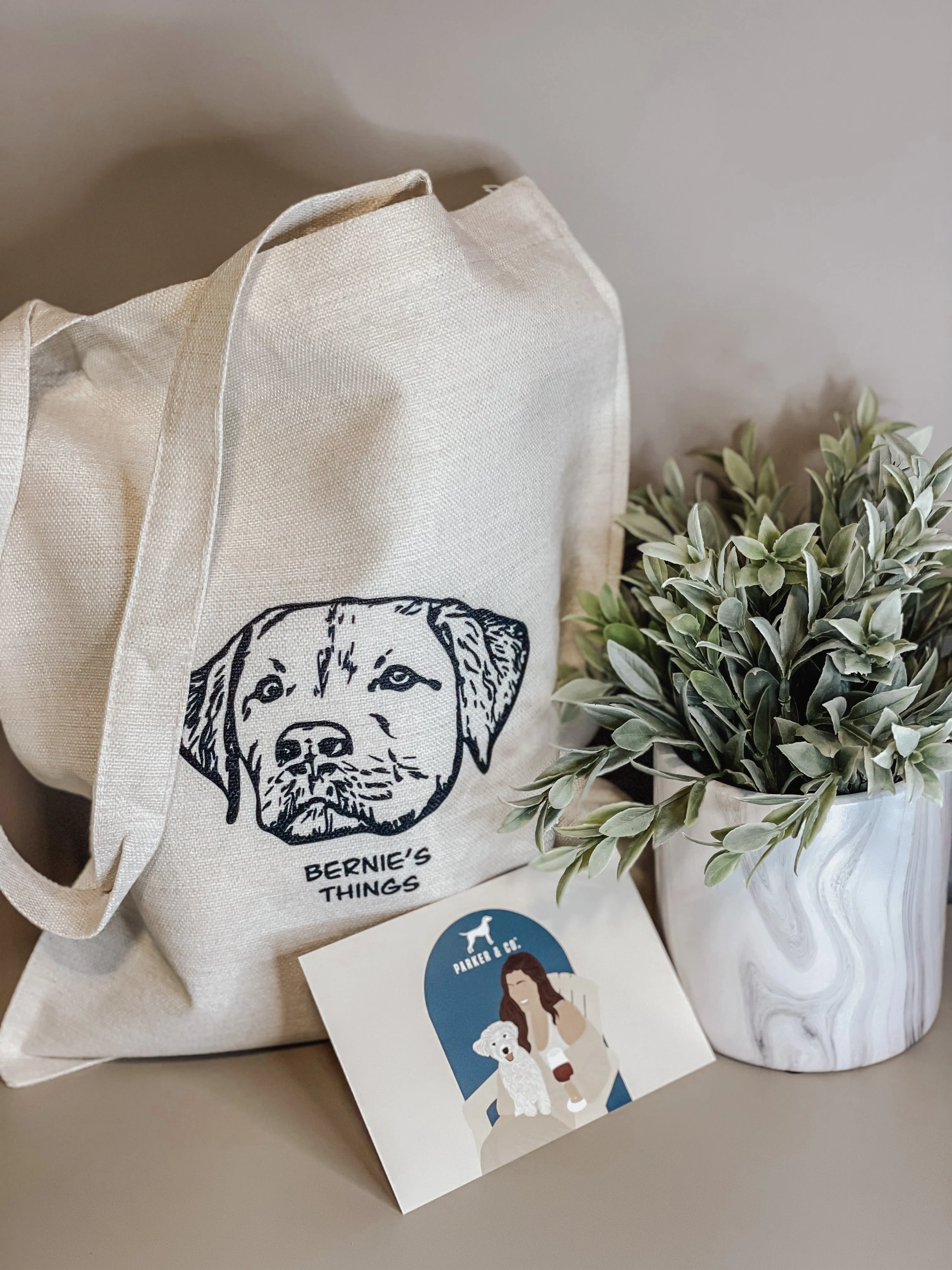 Custom Pet Tote Bag