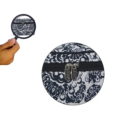 Damask Bliss NGIL Large Top Handle Cosmetic Case