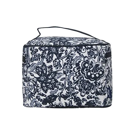 Damask Bliss NGIL Large Top Handle Cosmetic Case