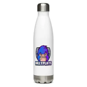 DillyPlays Stainless Steel Water Bottle