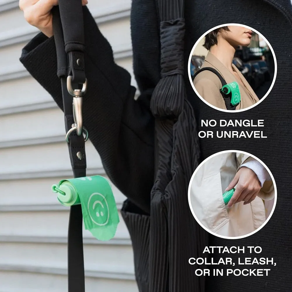 Dog Poop Bag Dispenser with 15 Poop Bags