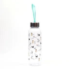 Dog Print 500ml Water Bottle