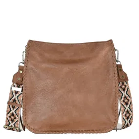 Dolly Whipstitch Crossbody - Tan