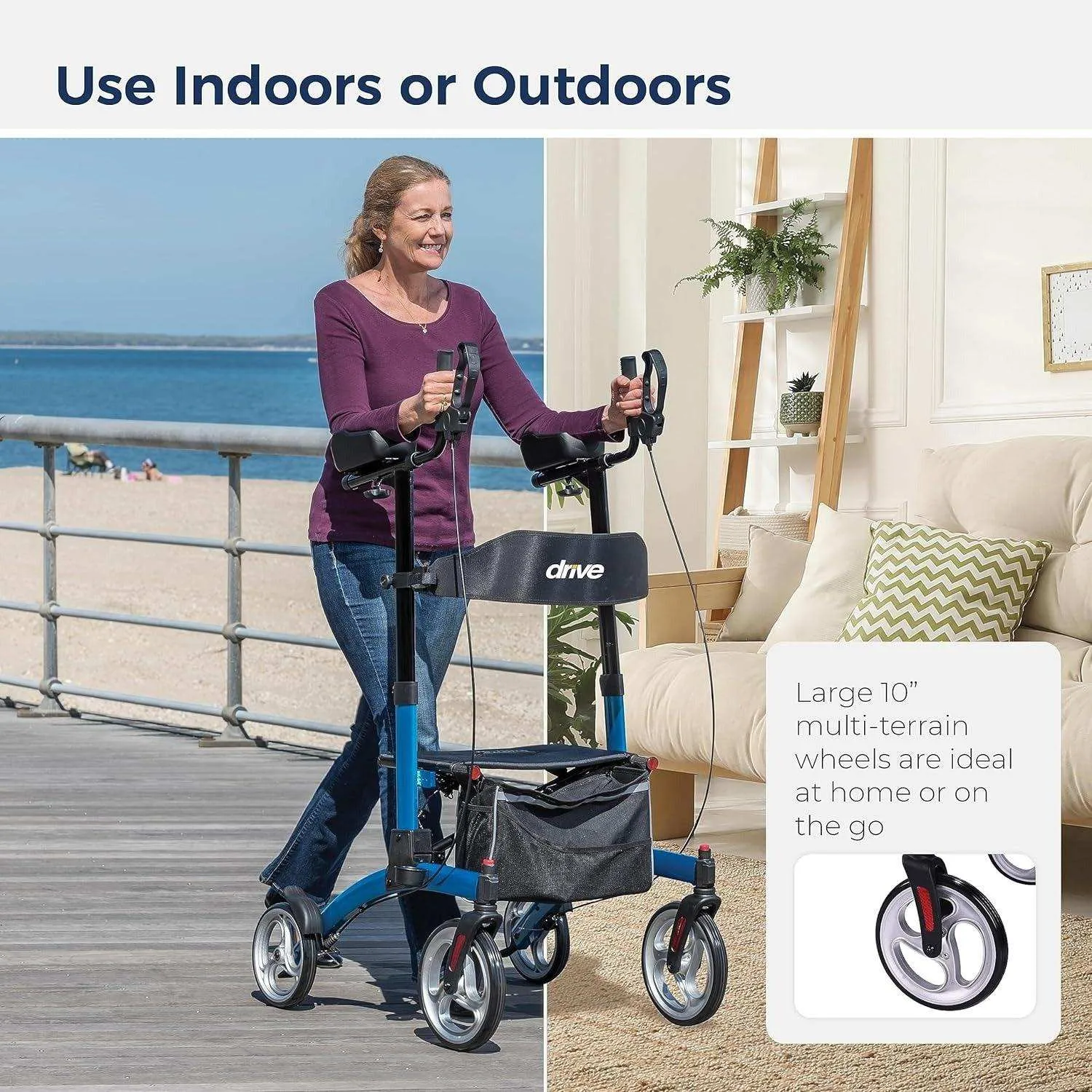 Drive Medical Elevate Upright Walker