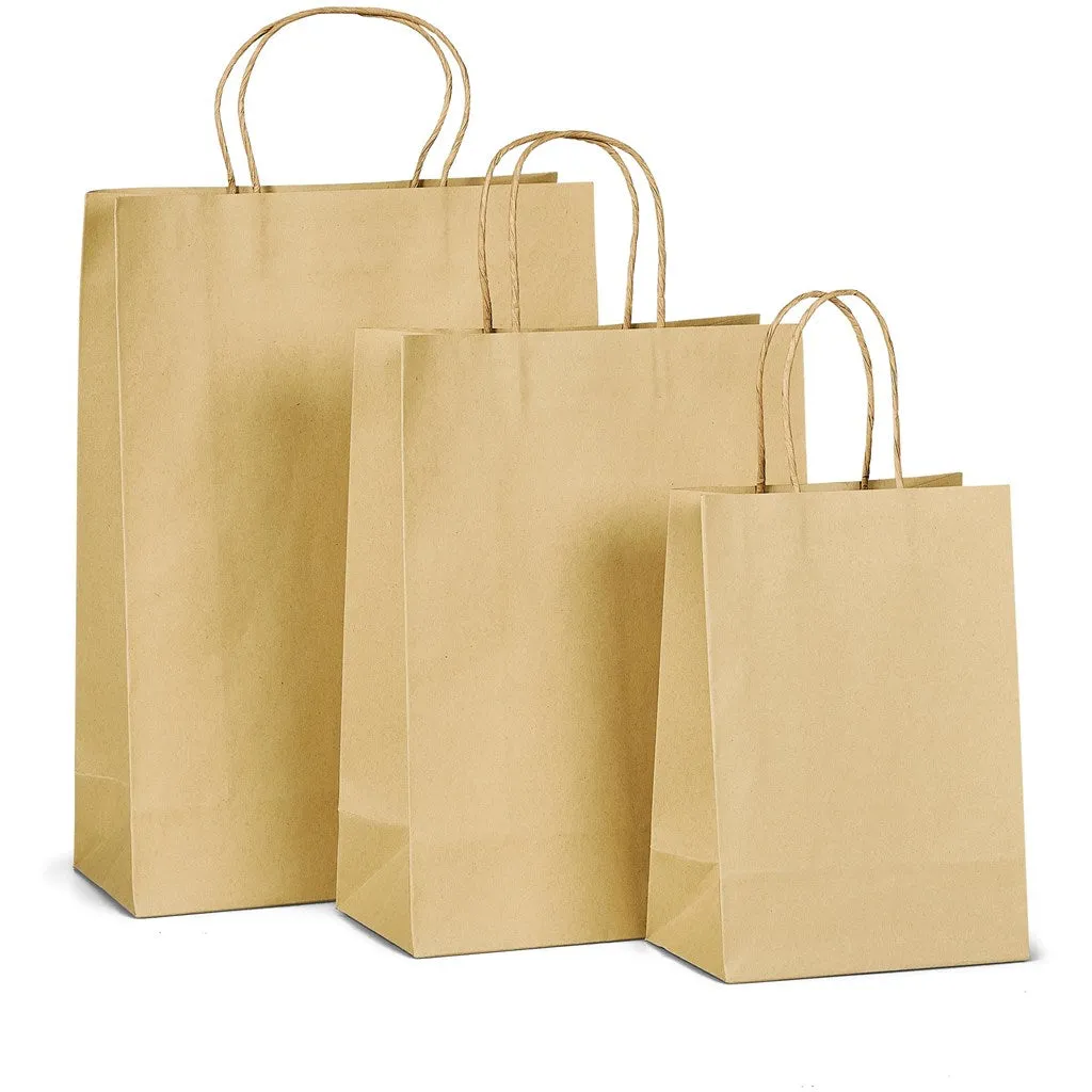 Ecological Digital Print Midi Paper Gift Bag 150gsm