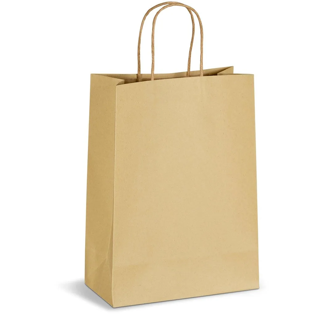 Ecological Digital Print Midi Paper Gift Bag 150gsm