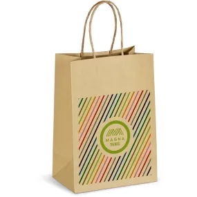 Ecological Digital Print Mini Paper Gift Bag 150gsm