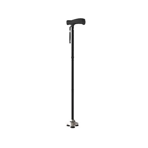 Folding Cane HurryCane  Freedom Edition Aluminum 30-1/2 to 37-1/2 Inch Height Black Count of 1 By Drive Medical