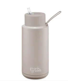 Frank Green - Ceramic Reusable Bottle Straw Lid 34oz Moon Dust