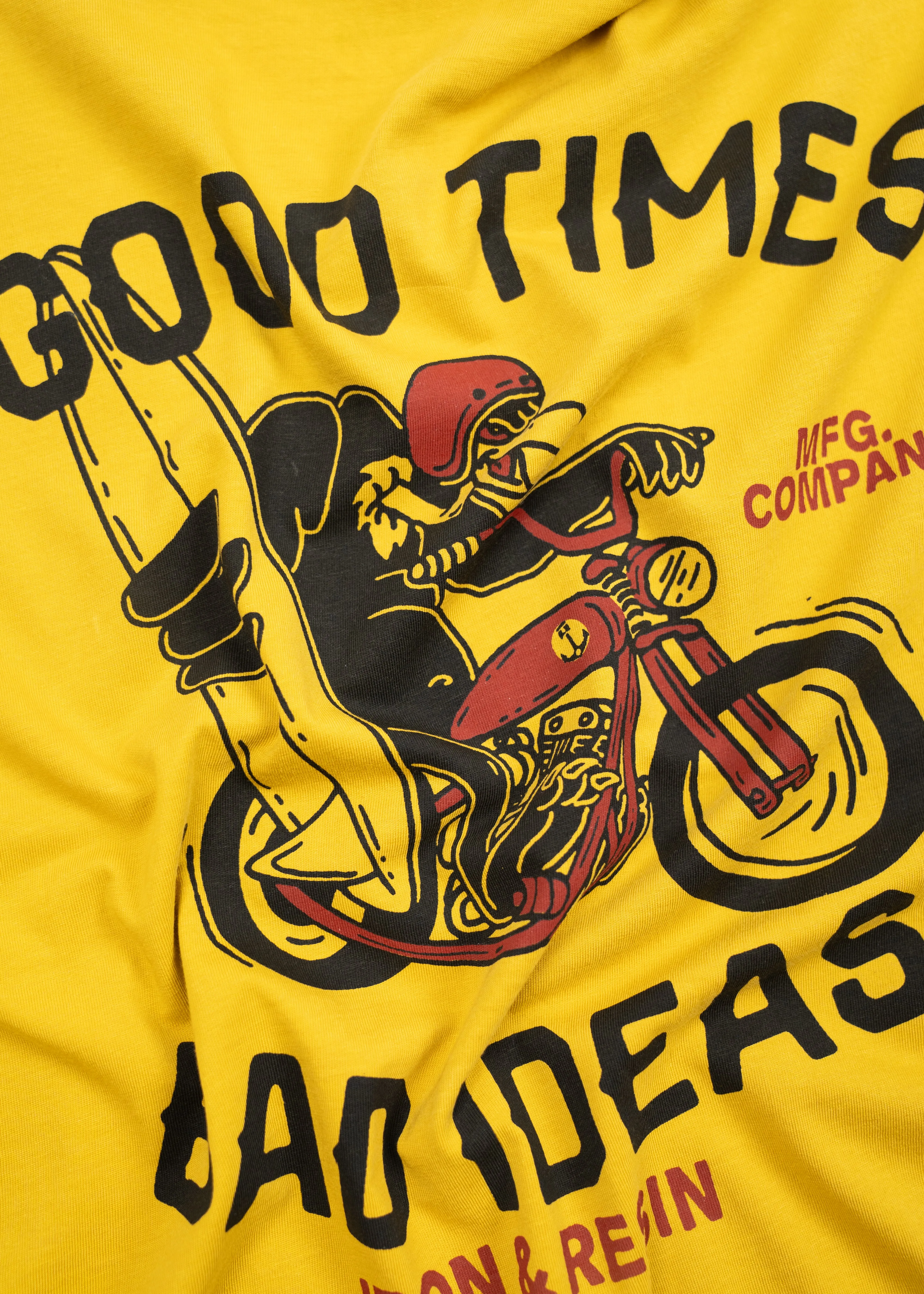 Good Times Bad Ideas Tee