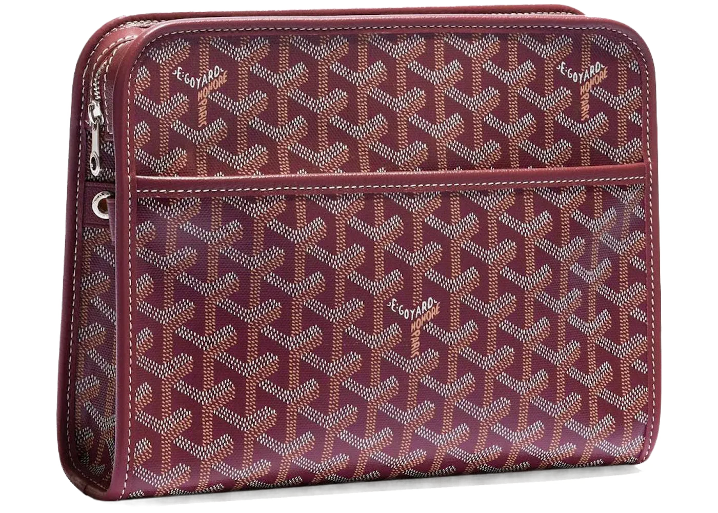 Goyard Jouvence Toiletry Bag MM Burgundy