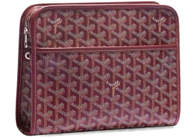 Goyard Jouvence Toiletry Bag MM Burgundy